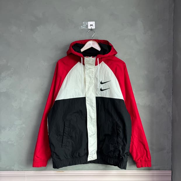 나이키 더블 스우시 우븐 바람막이