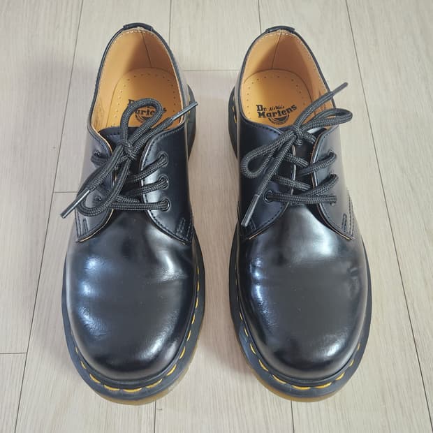 닥터마틴 1461 블랙 스무드 더비 슈즈 230