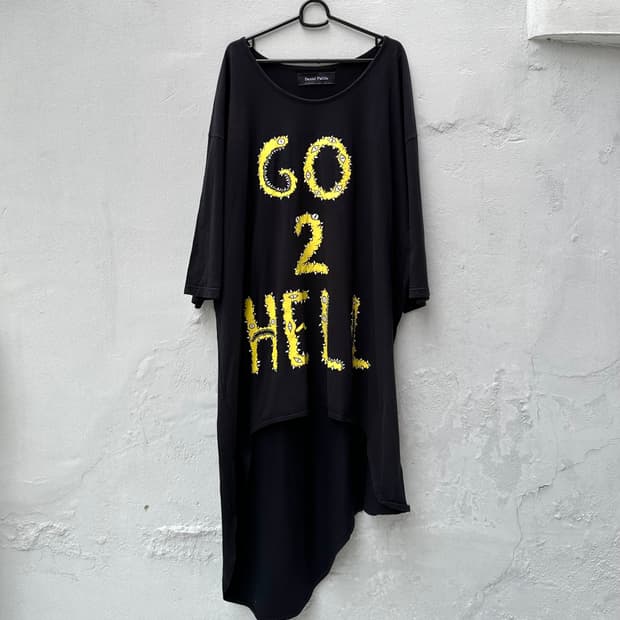 Daniel Palillo Go 2 Hell 언발란스 롱 원피스 드레스