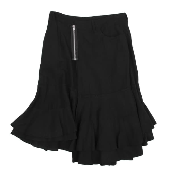 comme des garcons :frill midi skirt