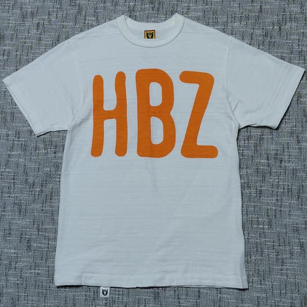 [정품] 휴먼 메이드(Human Made) HBZ 빅 로고 티셔츠 - S