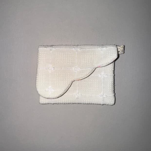 wildflower angel wing cardholder