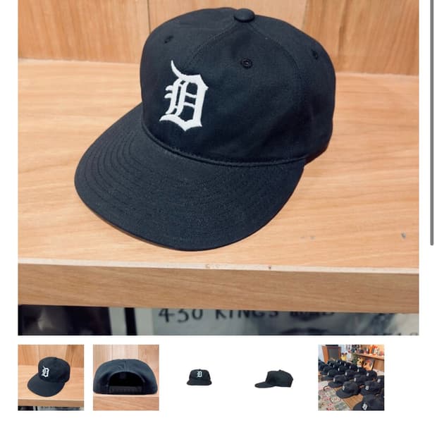 도넛리벤지 D LOGO CAP