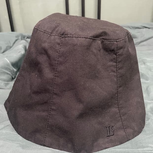 로우클래식 블랙 버킷햇