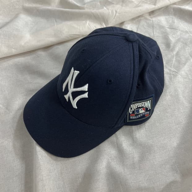 MLB 뉴욕양키스 쿠퍼스타운 볼캡 네이비 XS-S