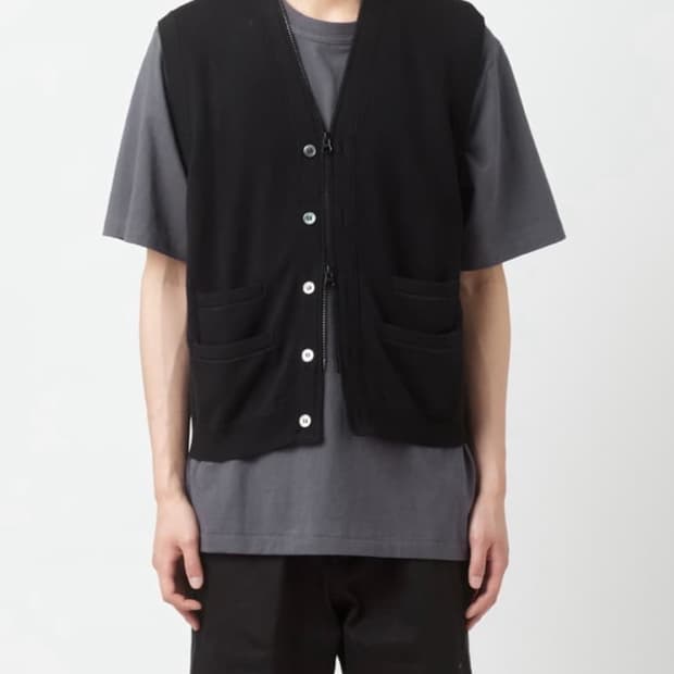 해칭룸 니트 베스트 knit vest