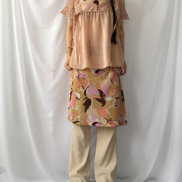 Button up point sleeveless
