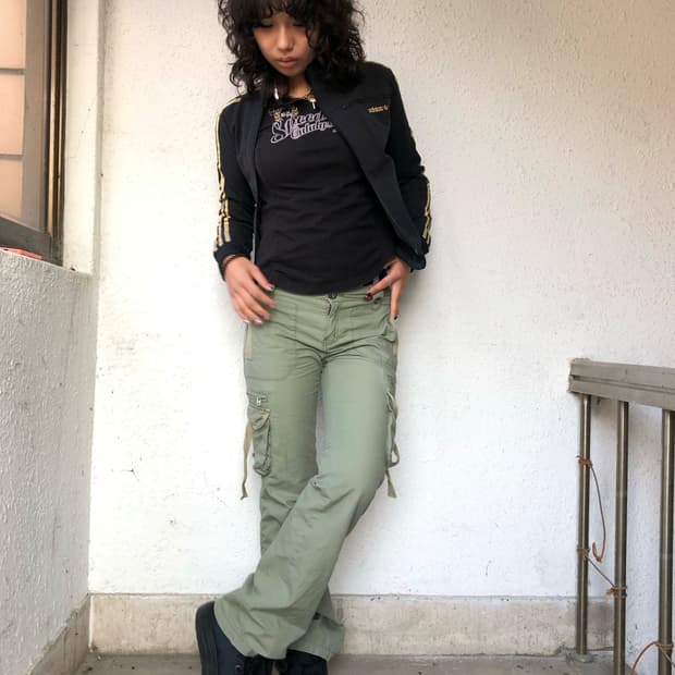 Underwoood 그린 카고 팬츠