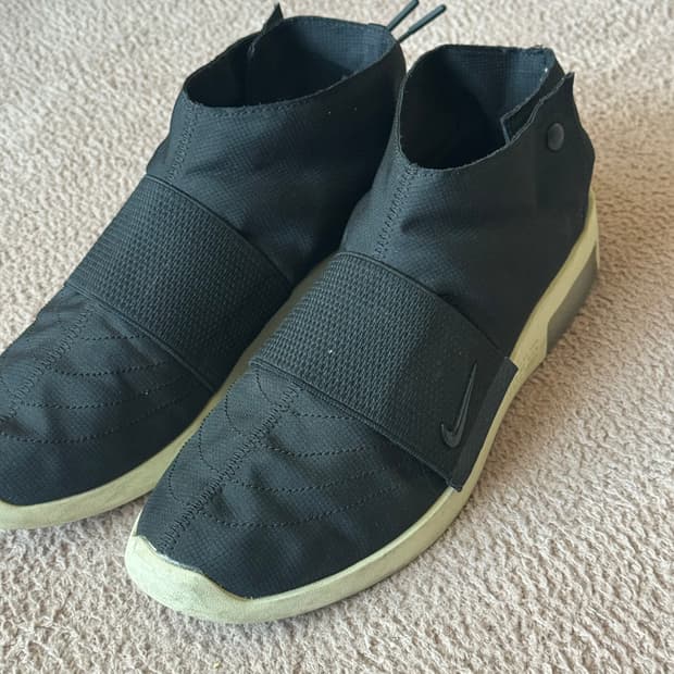 나이키x피어오브갓 모카신 블랙 290