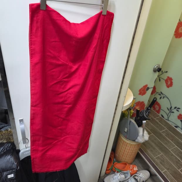 로에베 울 실크 머플러