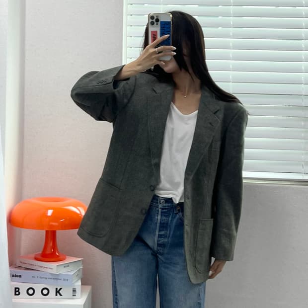 (M)빈티지 울 블레이져-M1427