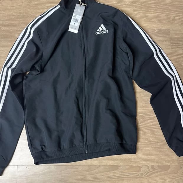 아디다스 3S 트랙탑 블랙 S 새상품