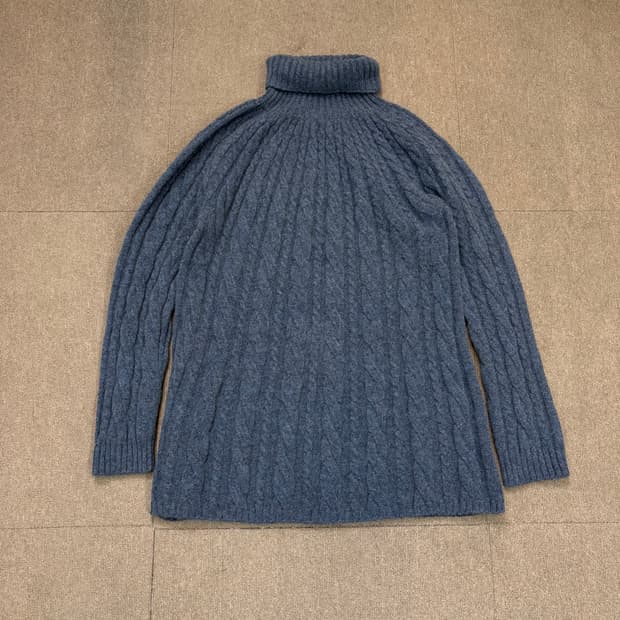 beams boy 빔즈보이 풀오버 케이블 울니트 