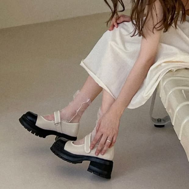 메리제인 플랫폼 로퍼/구두/새상품