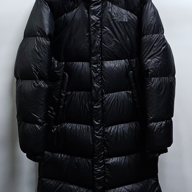 노스페이스 에이스벤치 덕다운롱패딩 100