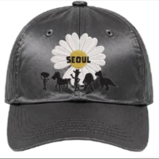 피스마이너스원 토이스토리 새틴 다크그레이 볼캡