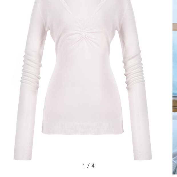 레이즈미야 아이리 셔링 니트 핑크 s