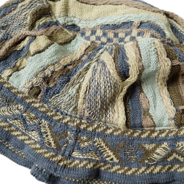 캐피탈 가우디 니트 버킷햇