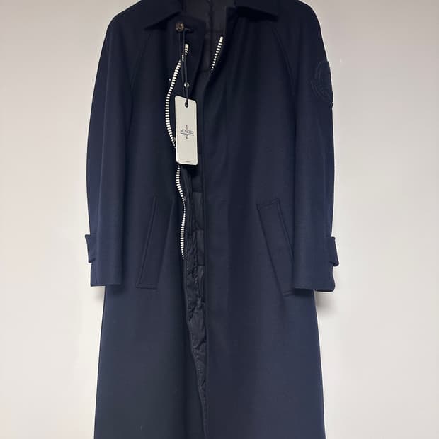 몽클레어 아미 콜라보 리버서블 패딩 코트 90-95 리버시블 양면