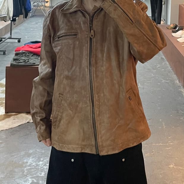 리바이스 빈티지 가죽 스포츠 자켓 H2287