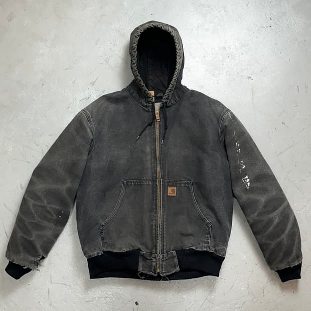 OG 칼하트 J130 액티브 자켓 칼하트 BLK 하드에이징