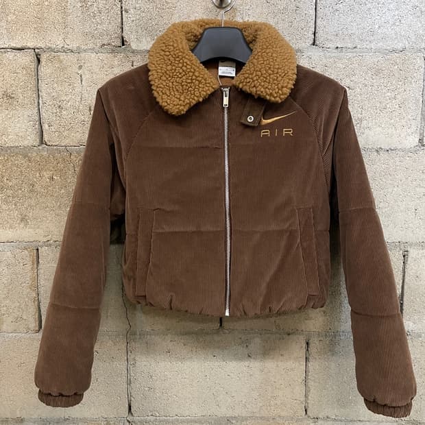 나이키 우먼스 에어 코듀로이 크롬 패딩