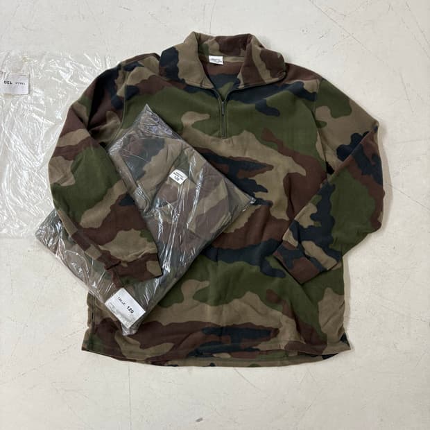 00‘s French Army CCE Camo fleece 