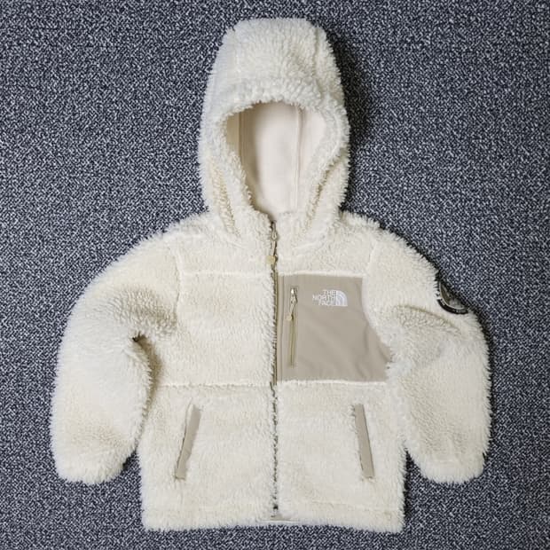 [무료배송][110]노스페이스 키즈 양털 후리스 덤블집업