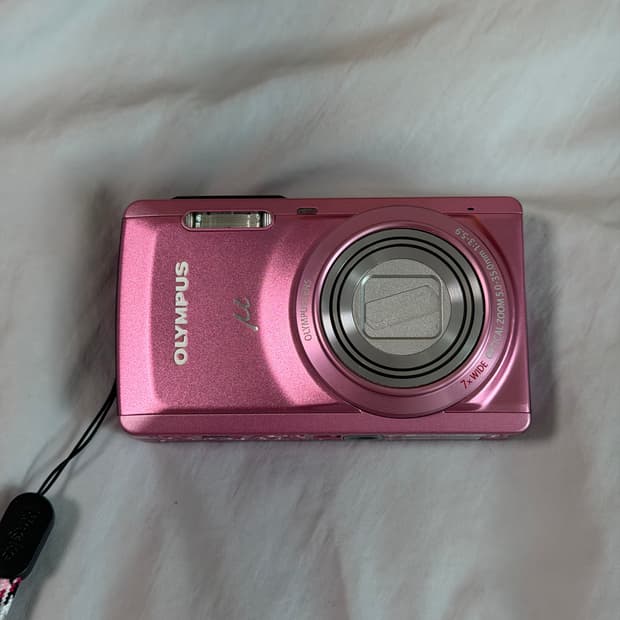 올림푸스 뮤 7050 핫핑크 (작례O)