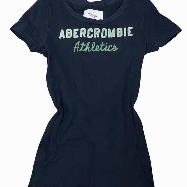 아베크롬비 Athletics Navy-blue Tee