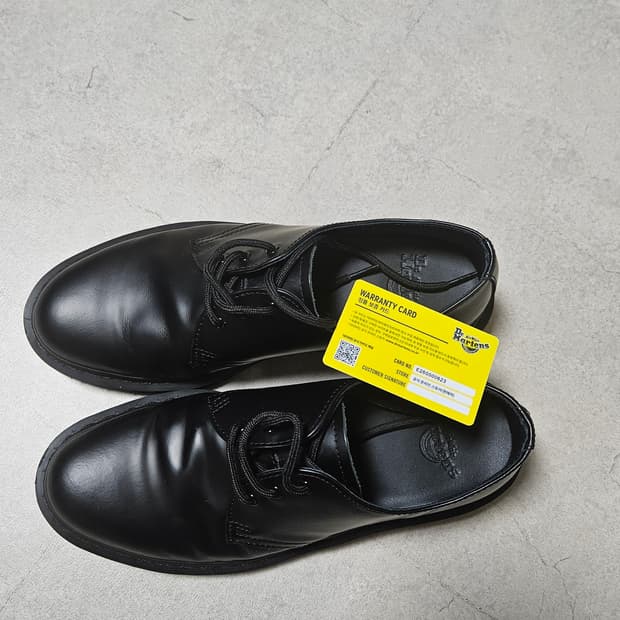 [260]닥터마틴 1461 모노 스무스 블랙