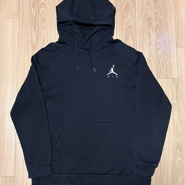 조던 에어 점프맨 후드티 XL 블랙
