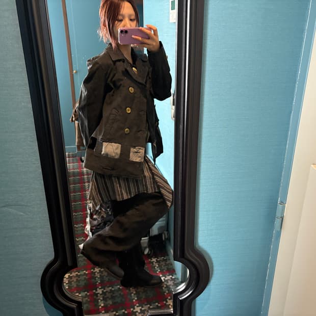 꼼데가르송 자켓