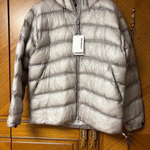 살로몬 UNI크로스 인슐레이션 패딩 그레이 XL