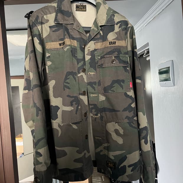 Wtaps 카모 셔츠자켓 XL