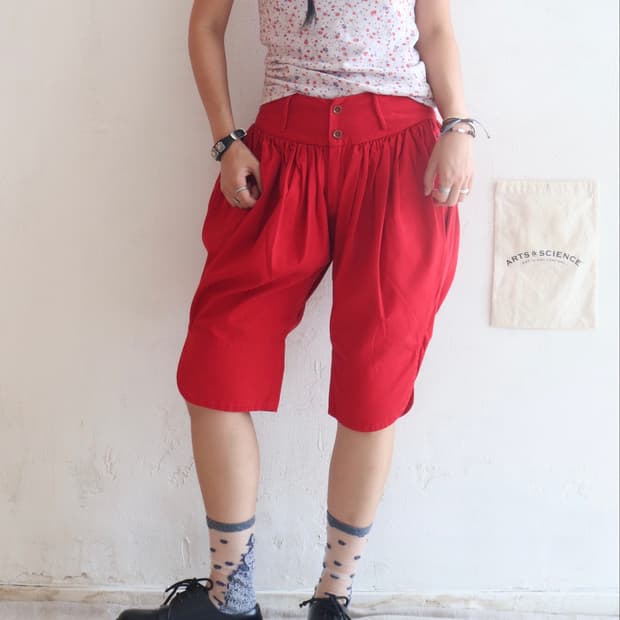 [Kapital] Red Pumpkin Pants