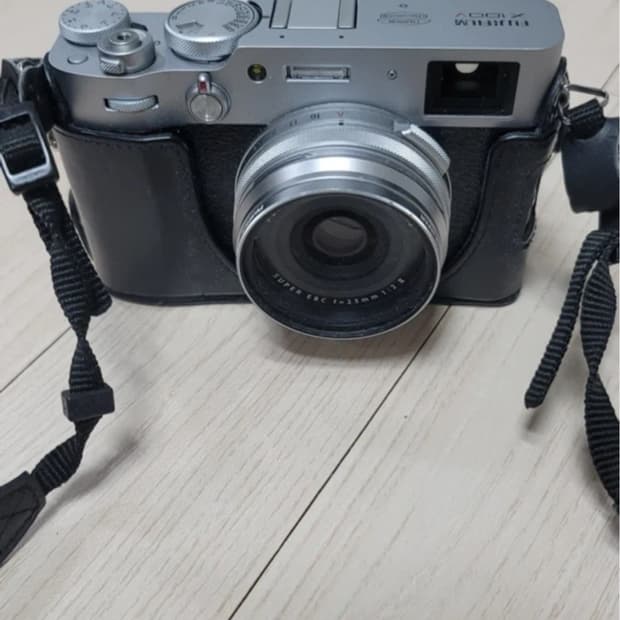 후지필름 X100V 실버 카메라