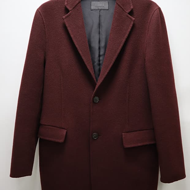 TIME 타임 캐시미어혼방 코트 한섬 슬림