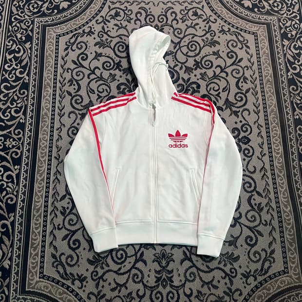 95 아디다스 후드 져지/W2718