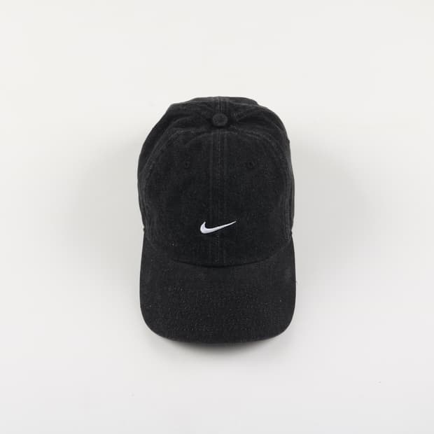 나이키 스우시 언스트럭처 데님 캡 모자