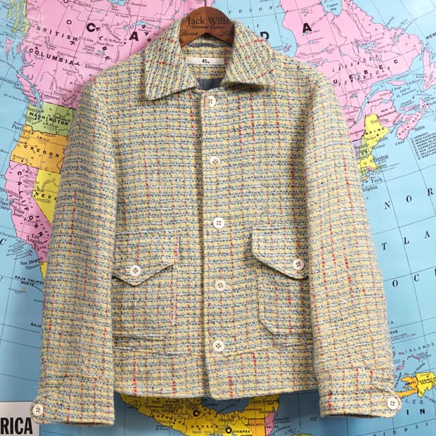 45RPM 일본 트위드 우먼 자켓