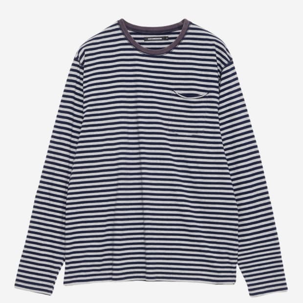 해칭룸 Bold Stripe Pocket Tee 2사이즈