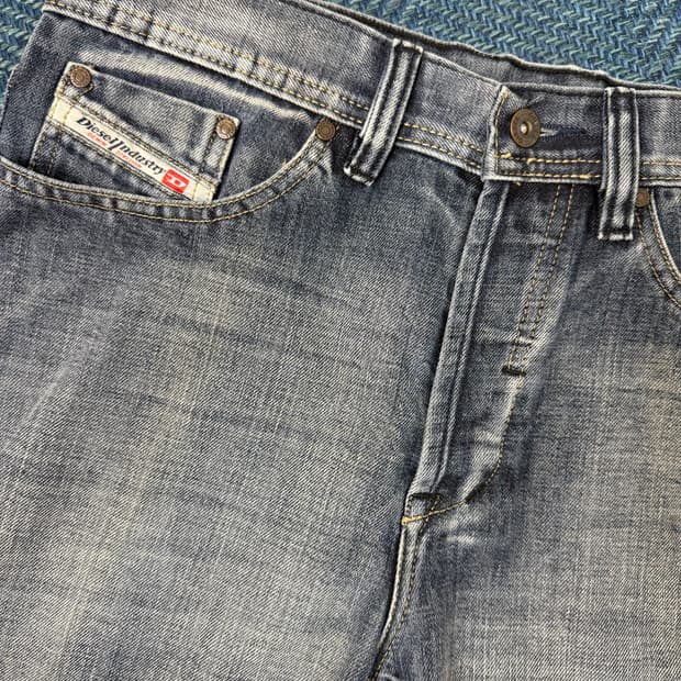[DIESEL] 디젤 인더스트리 빈티지 워싱 데님 팬츠