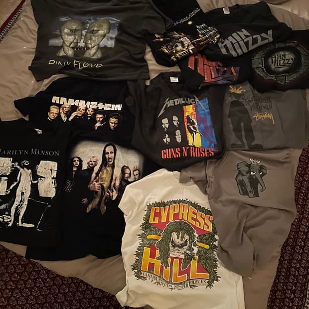 All OG Band, Stussy, Rap Shirts from 90 