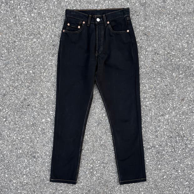 리바이스 501 블랙진 made in ENGLAND (26)  