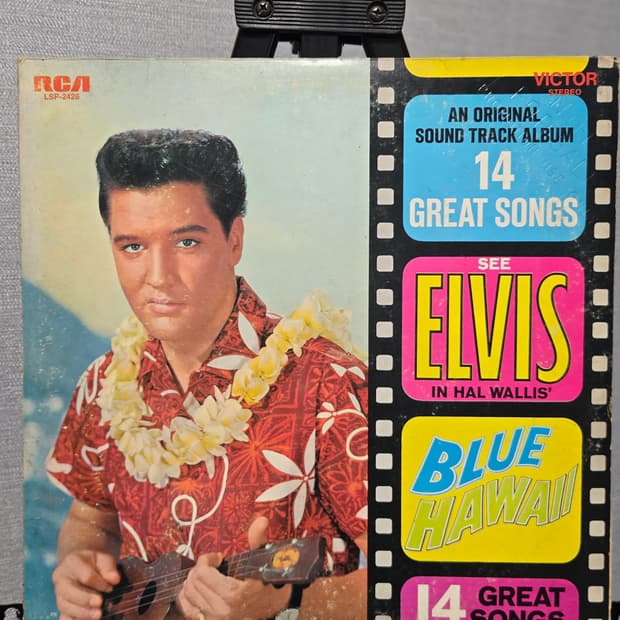 Elvis 엘비스 Blue Hawaii LP 중고엘피 희귀엘피