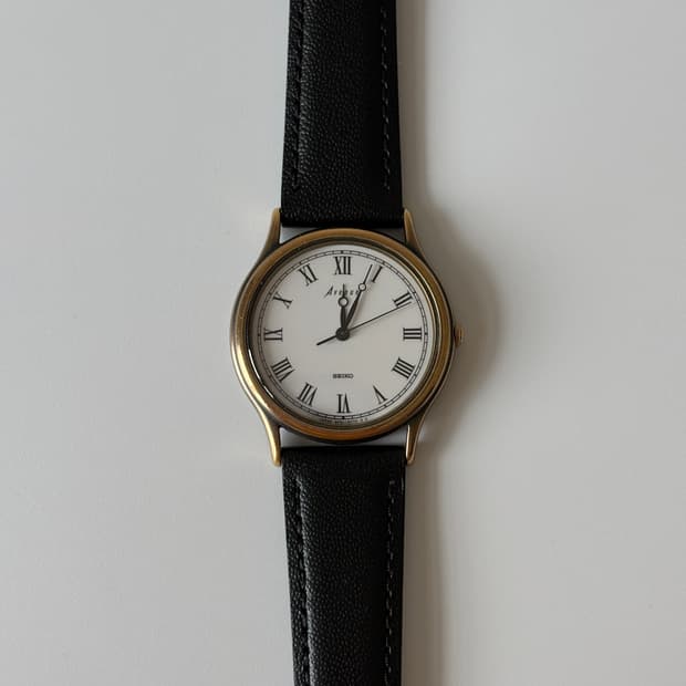 1990년대 Avenue 로만 인덱스 쿼츠 남성