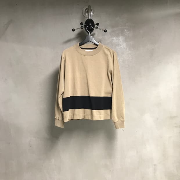 MHL 마가렛호웰 긴팔 티셔츠 베이지 S(W)