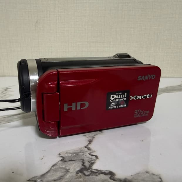산요 Xacti 캠코더(VPC-TH1)뉴진스 캠코더