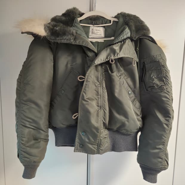 1985 알파인더스트리 USAF 오리지널 N2B M사이즈